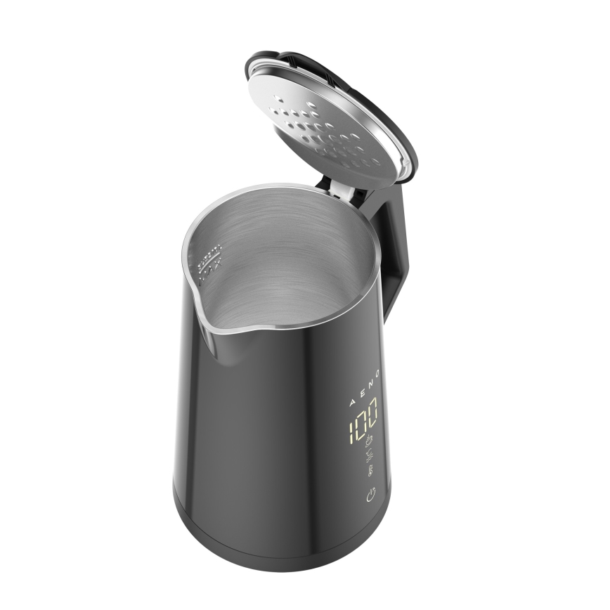 AENO - Slimme waterkoker met LED-display 1,7 l 2200W/230V zwart