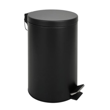 Afvalbak 12 l zwart