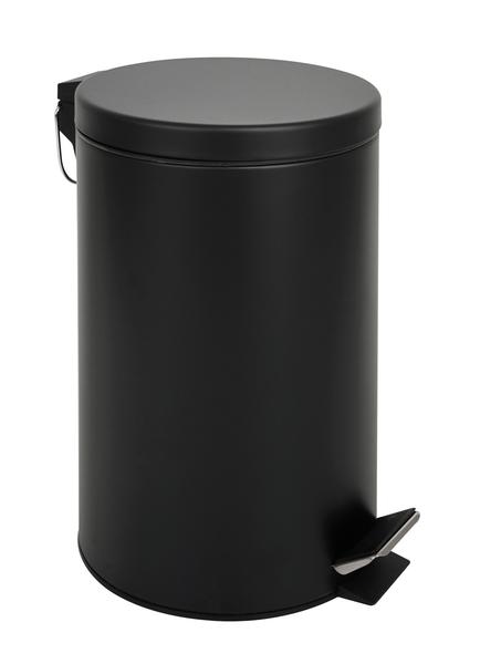Afvalbak 12 l zwart