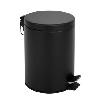 Afvalbak 5 l zwart