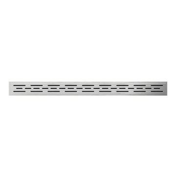 Afvoerrooster 90 cm RVS/zilver