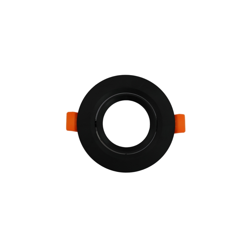 Afwerkingsring voor GU10-inbouwspot Ø 9 cm, zwart