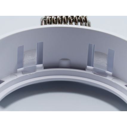 Afwerkingsring voor inbouwspot GU10 Ø 9 cm, wit