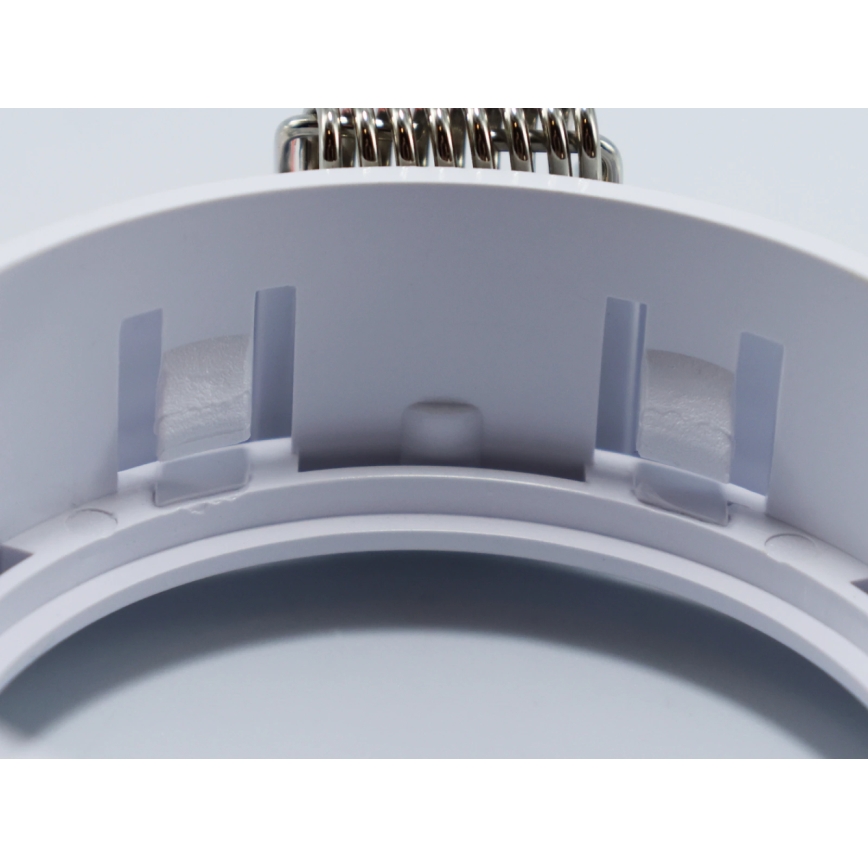 Afwerkingsring voor inbouwspot GU10 Ø 9 cm, wit