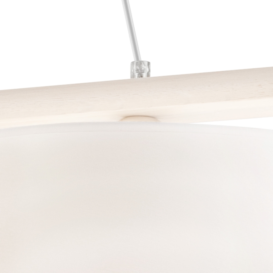 Hanglamp aan kabel AIDA 2xE27/60W/230V eiken