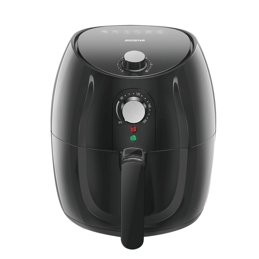 Aigostar - Air fryer 1500W/230V 3,5l zwart