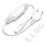 Aigostar - Alimentation pour rubans LED 8 mm 400W/230V blanche