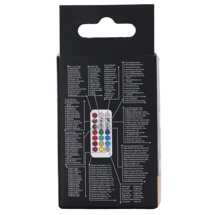 Aigostar - Ampoule LED RGBW dimmable GU10/4,8W/230V 3000K + télécommande