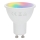 Aigostar - Ampoule LED RGBW dimmable GU10/4,8W/230V 3000K + télécommande