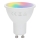 Aigostar - Ampoule LED RGBW dimmable GU10/6W/230V 3000K + télécommande