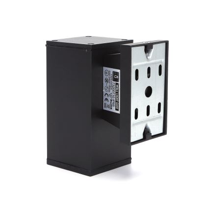 Aigostar - Applique murale extérieure 1xGU10/230V IP65 noire rectangulaire