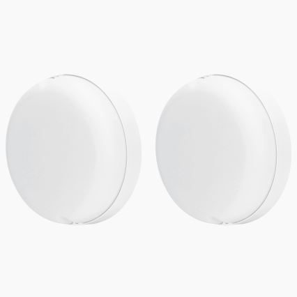 Aigostar - Lampe solaire LED 2xLED/35W/12V 6000 mAh 6500K Ø 16,8 cm avec télécommande