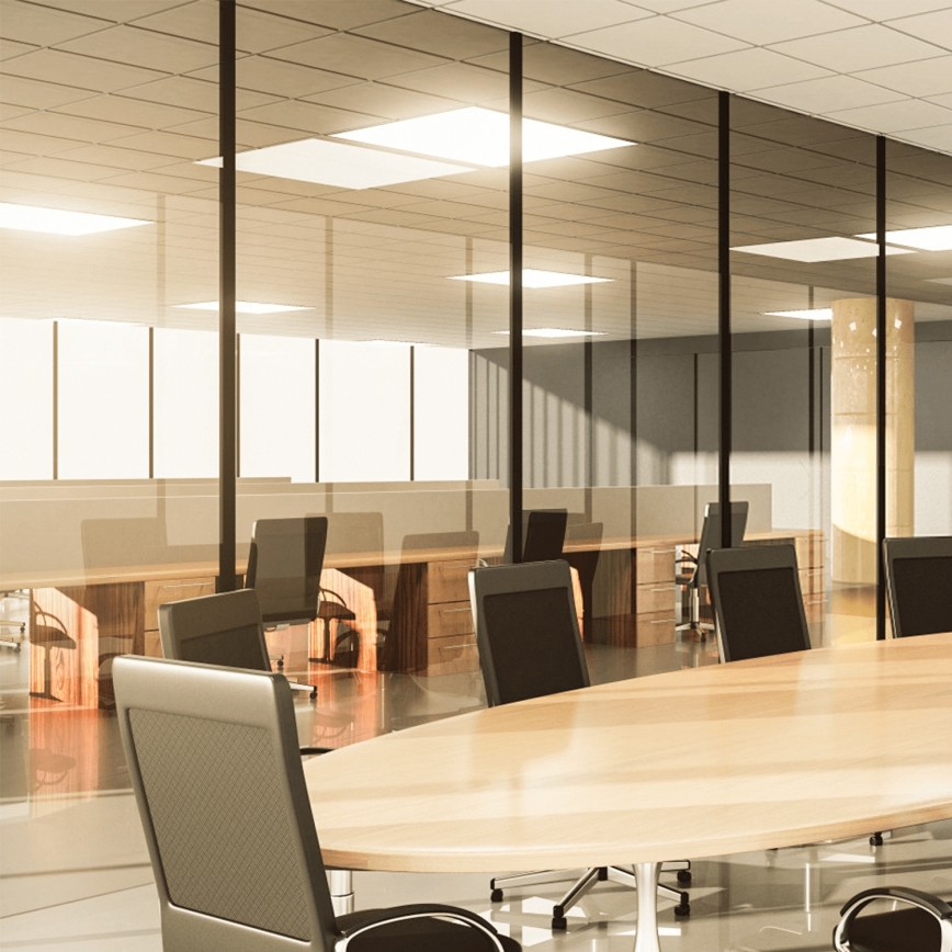 Aigostar - Bevestigd LED paneel LED/28W/230V High Efficiency UGR<19 3000K 59,5x59,5 cm