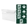 Aigostar - Bloc de secours EMERGENCY EXIT LED/3,6W/230V 6500K 500mAh