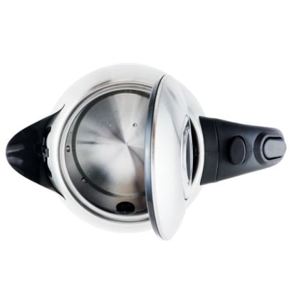 Aigostar - Bouilloire 1,7 l 2200W/230V chrome mat/noir