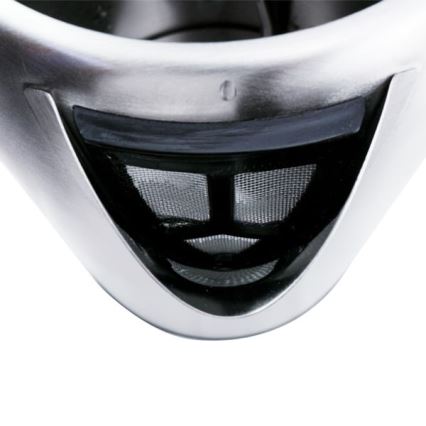 Aigostar - Bouilloire 1,7 l 2200W/230V chrome mat/noir