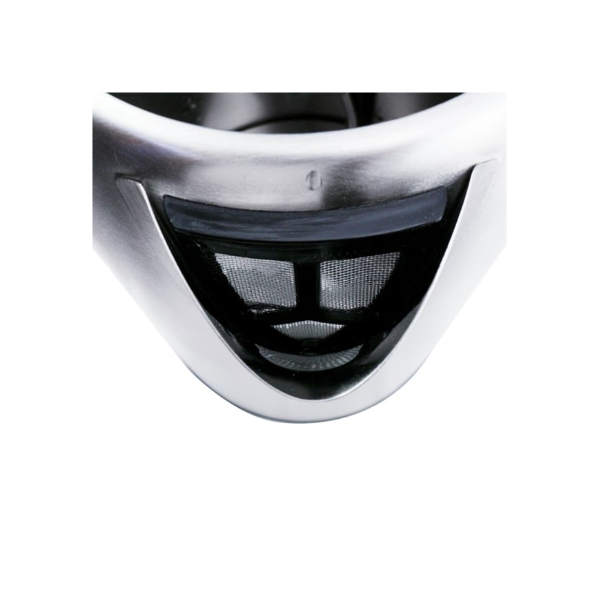 Aigostar - Bouilloire 1,7 l 2200W/230V chrome mat/noir