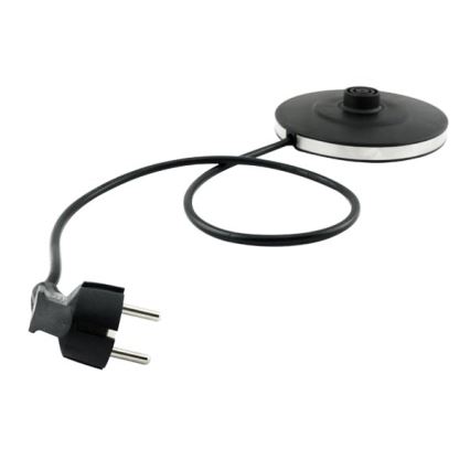 Aigostar - Bouilloire 1,7 l 2200W/230V chrome mat/noir