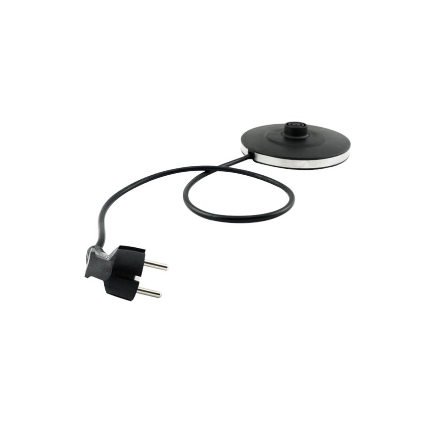 Aigostar - Bouilloire 1,7 l 2200W/230V chrome mat/noir