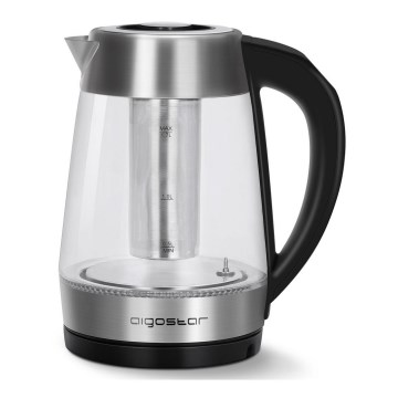 Aigostar - Bouilloire avec filtre 1,7 l 2200W/230V