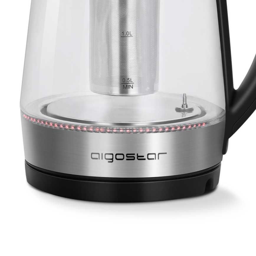 Aigostar - Bouilloire avec filtre 1,7 l 2200W/230V