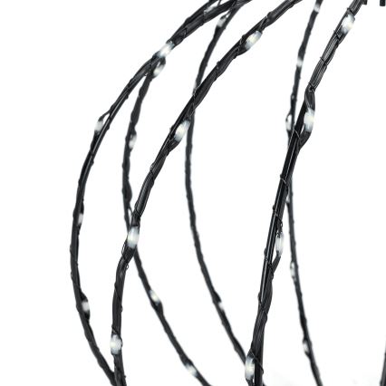 Aigostar - Boule LED d'extérieur pour Noël 3,6W/230V 30cm IP44 blanc froid