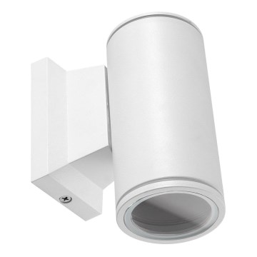 Aigostar - Buitenwandlamp 1xGU10/230V IP65 wit rond