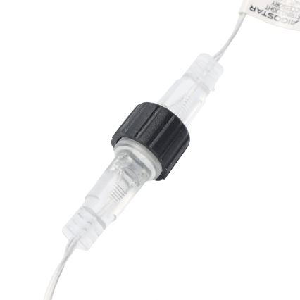 Aigostar - Câble d'extension extérieur pour guirlandes lumineuses 5 m IP44 transparent