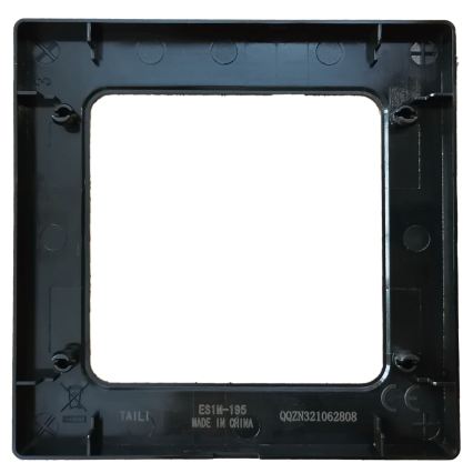 Aigostar - Cadre simple en plastique noir
