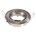 Aigostar - Cadre pour spot encastré GU10 Ø 8,2 cm chrome mat