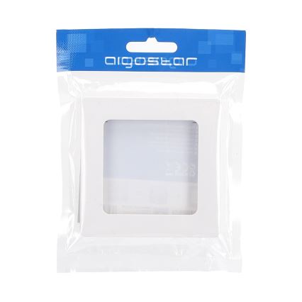 Aigostar - Cadre simple en plastique blanc