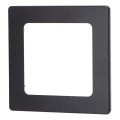 Aigostar - Cadre simple en aluminium noir