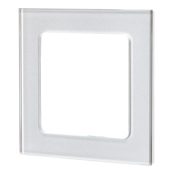 Aigostar - Cadre simple en verre blanc