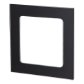 Aigostar - Cadre simple en verre noir