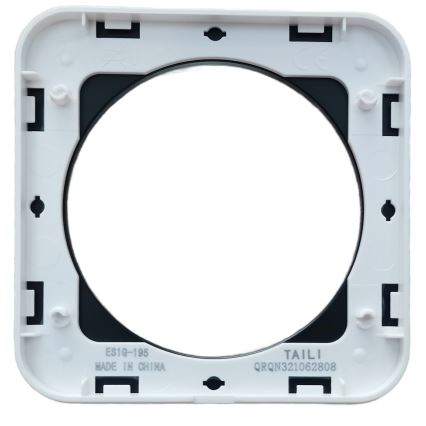 Aigostar - Cadre simple en verre noir