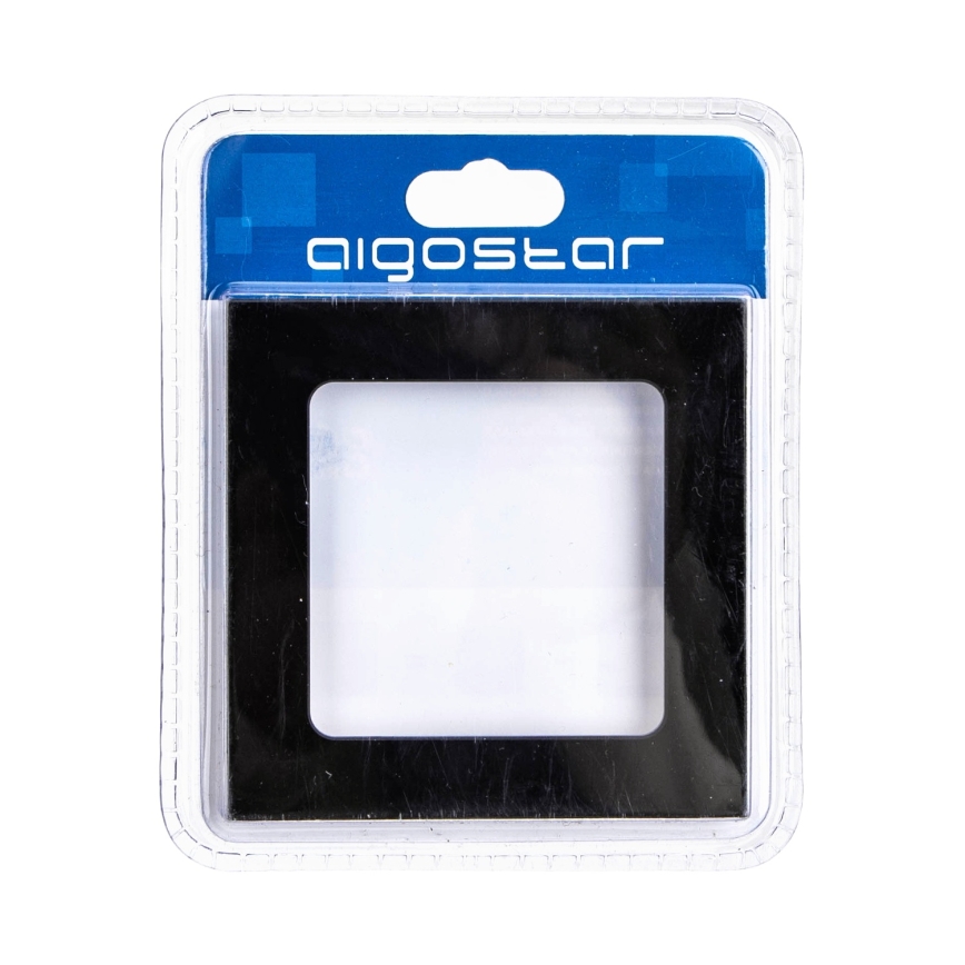Aigostar - Cadre simple en verre noir