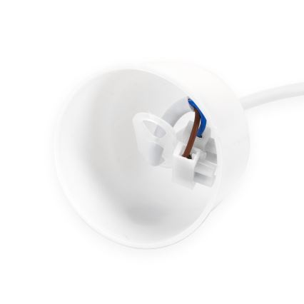Aigostar - Cordon d'alimentation 1xE27/60W/250V blanc