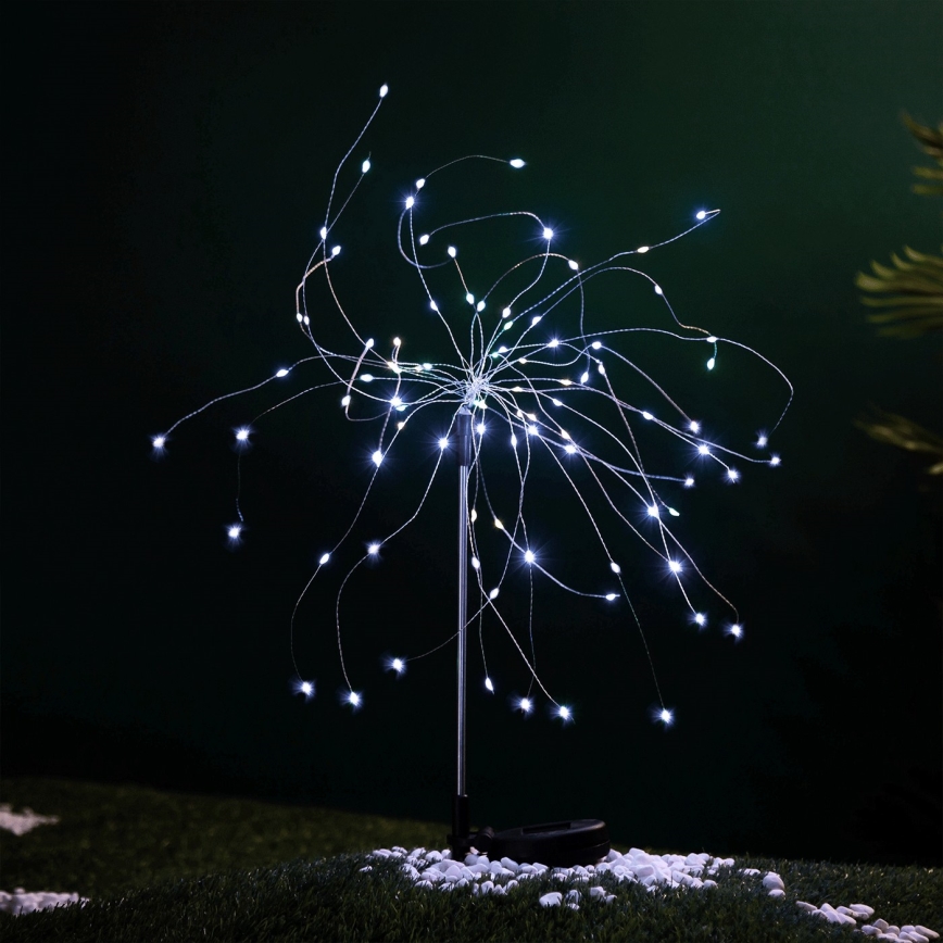 Aigostar - Decoratieve LED solarlamp LED/0,03W/1,2V 88,5cm 6500K IP44