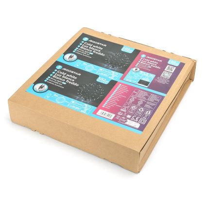 Aigostar - Décoration de Noël extérieure 3,6W/230V boule 30cm IP44 blanc froid