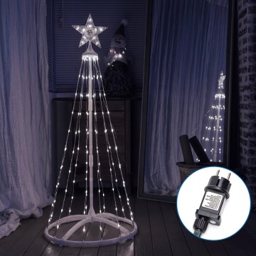 Aigostar - Décoration de Noël extérieure LED/3,6W/230V 180 cm IP44 blanc froid