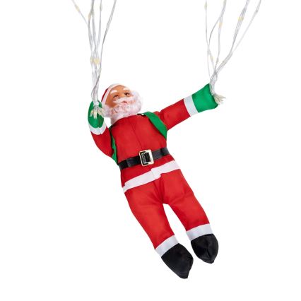 Aigostar - Décoration de Noël extérieure LED/3xAA IP44 Père Noël