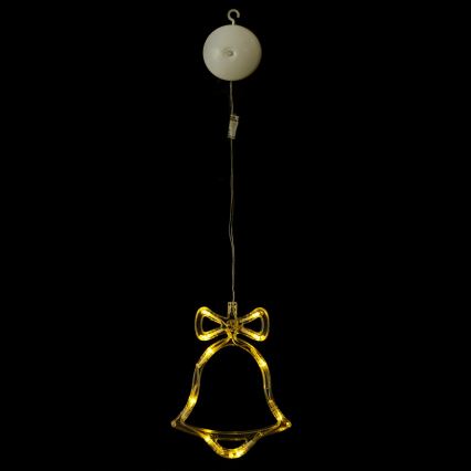 Aigostar - Décoration de Noël LED/3xAAA bell 18cm