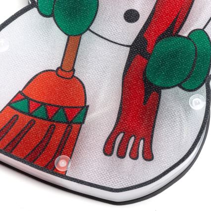 Aigostar - Décoration de Noël LED/3xAAA bonhomme de neige 25cm