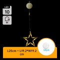 Aigostar - Décoration de Noël LED/3xAAA étoile 19cm