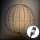 Aigostar - Décoration extérieure de Noël LED, boule 30 cm, 3,6 W / 230 V, IP44, blanc chaud