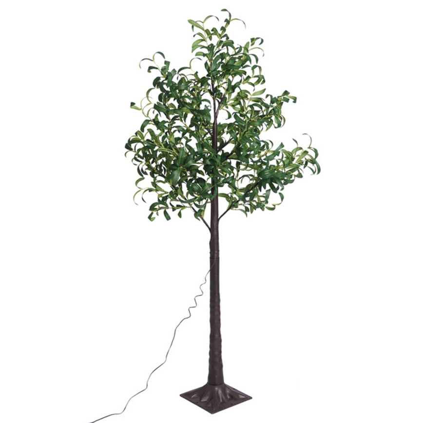 Aigostar - Décoration solaire 30xLED/2,6m IP65 300 mAh blanc chaud olive