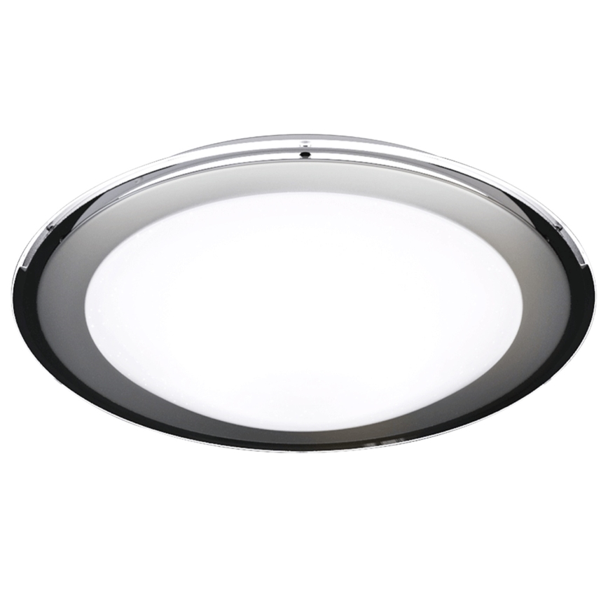 Aigostar - Dimbaar LED Plafond Lamp LED/60W/230V 2700-6500K Ø 52.7 cm chroom + Remote Control