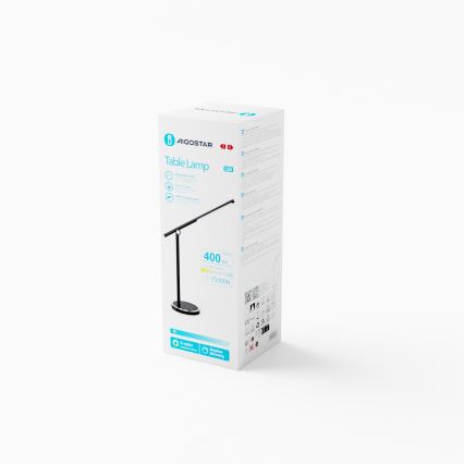 Aigostar - Dimbaar LED touch tafellampje LED/8W/230V 3000-6000K zwart
