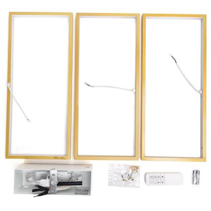 Aigostar - Dimbare LED plafondlamp LED/38W/230V 2700-6500K + afstandsbediening