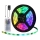 Aigostar - Dimbare LED RGB Strip voor Buiten 5m LED/24W/12/230V IP65